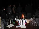 Weinproben und Spiele in der Natur